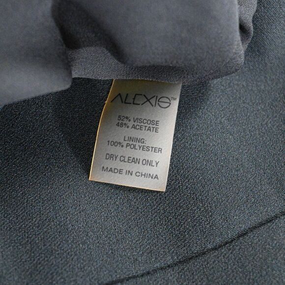 ALEXIS Women's Ellena Puff Sleeve Mini Dress in Black size Small - Picture 7 of 12